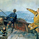 Christian Krogh's 1893 painting "Leif Erikson discovers North America"